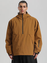 Men's Gsou Snow Durable Urban Vibe Pullover Anorak Snowboard Jacket